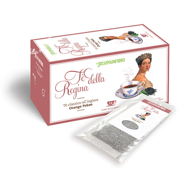 Regina di Fiori - Tè della Regina Tè Classico Orange Pekoe 12 filtri