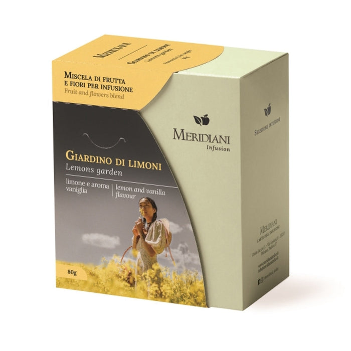 Meridiani - Giardino di Limoni - Infuso Limone e Vaniglia sfuso 80g