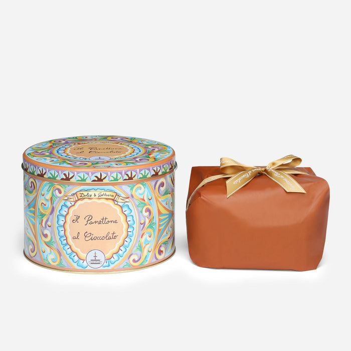 Fiasconaro - Panettone al Cioccolato g 500 - Collezione Dolce & Gabbana