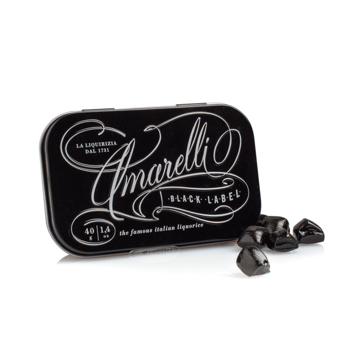 Amarelli - Liquirizia Pura - Lattina Black Label da g 40