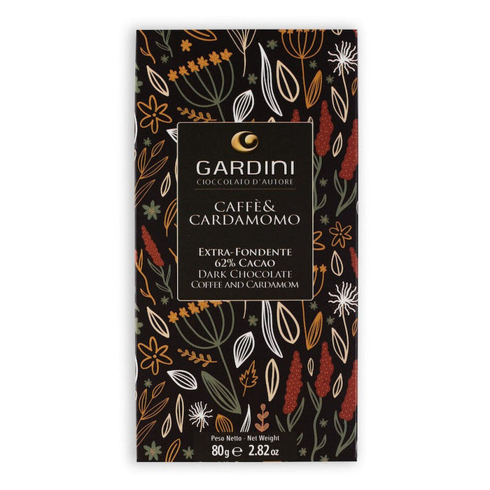 Gardini - Tavoletta Caffè & Cardamomo | Fondente 62% g 80