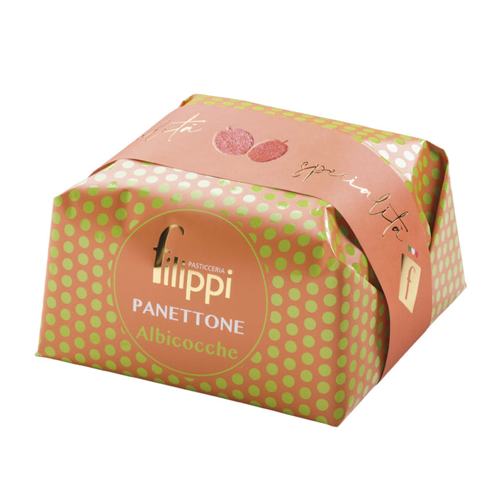 Pasticceria Filippi - Panettone con Albicocche Candite kg 1