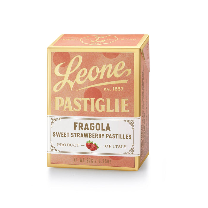 Pastiglie Leone - Scatoletta Pastiglie Fragola da 27g