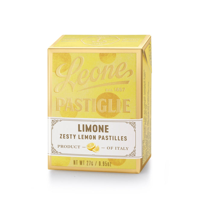 Pastiglie Leone - Scatoletta Pastiglie Limone da 27g