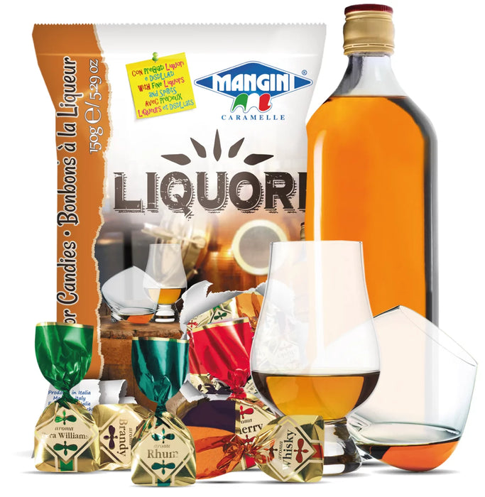 Mangini - Caramelle assortite Ripiene al Liquore kg 1