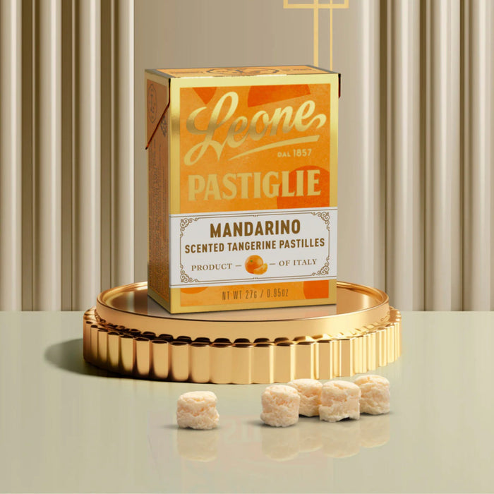 Pastiglie Leone - Scatoletta Pastiglie Mandarino da 27g