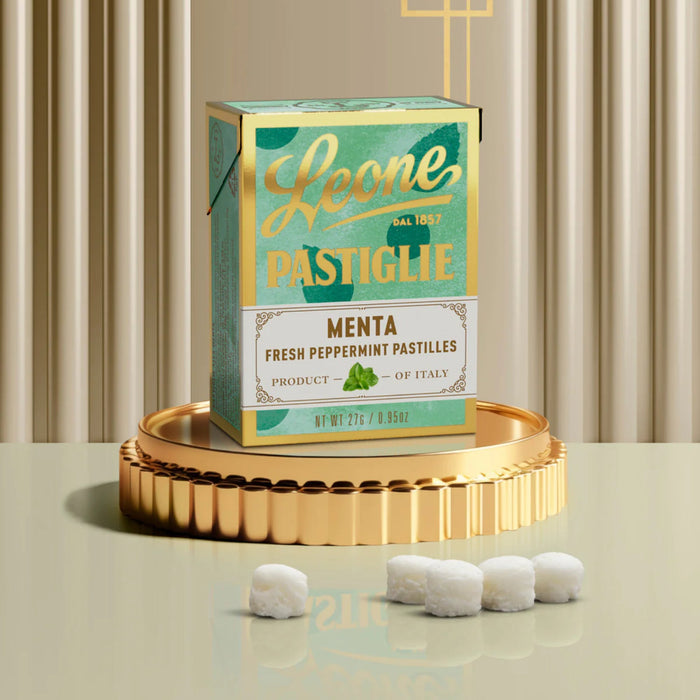 Pastiglie Leone - Scatoletta Pastiglie Menta da 27g