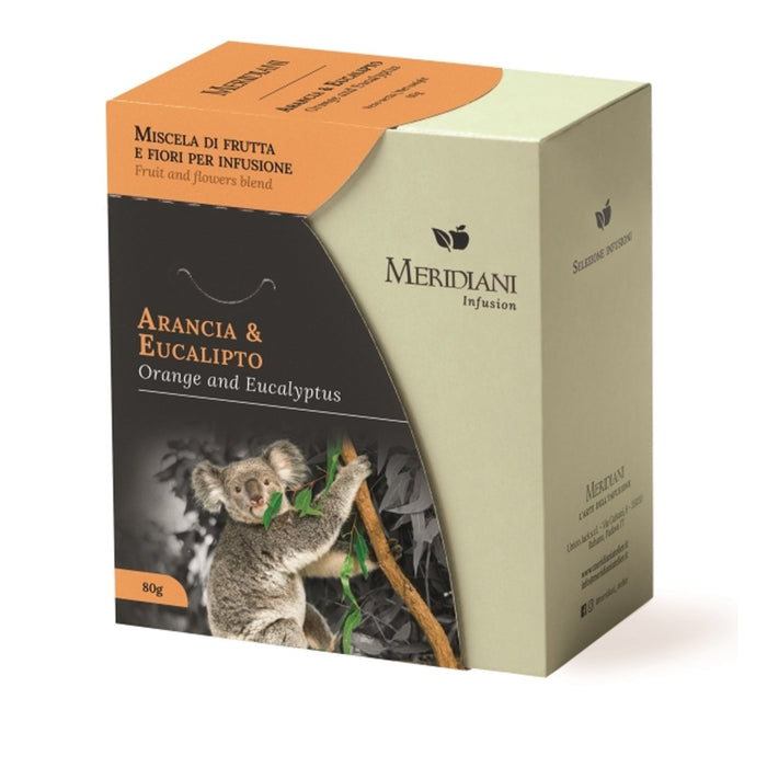 Meridiani - Infuso Balsamico sfuso con Arancia ed Eucalipto 80g