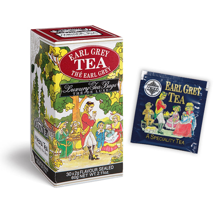 Mlesna Tea Ceylon - Tè Earl Grey (al bergamotto) 30 filtri