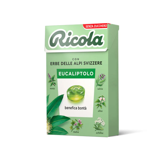 Ricola - Ricola Eucaliptolo Astuccio da g 50 | Senza Zucchero