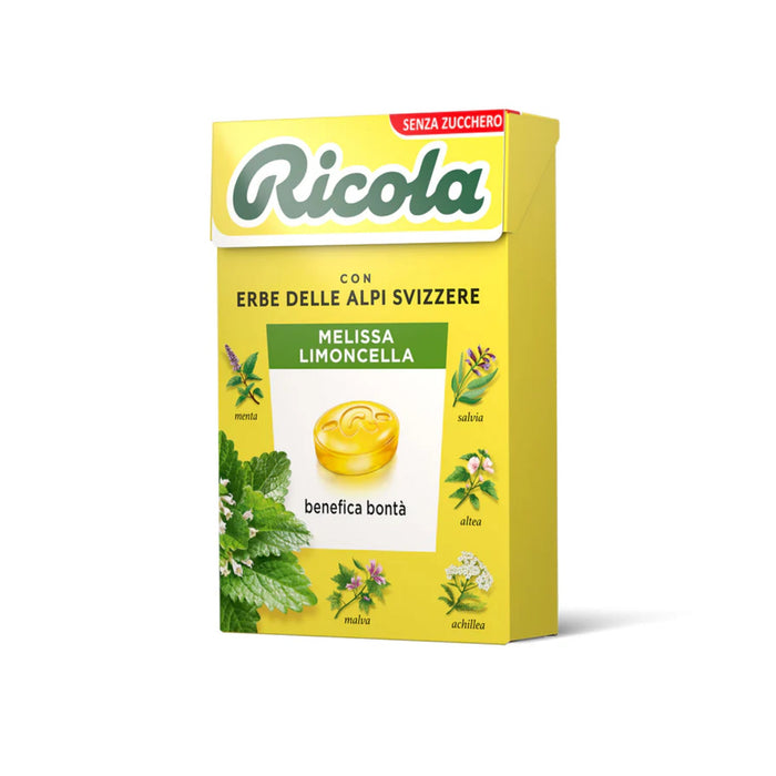 Ricola - Ricola Melissa Limoncella Astuccio da g 50 | Senza Zucchero