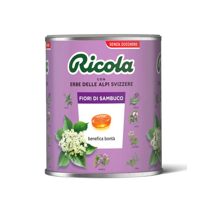 Ricola - Caramelle Sfuse Fiori di Sambuco kg 1 - Senza Glutine