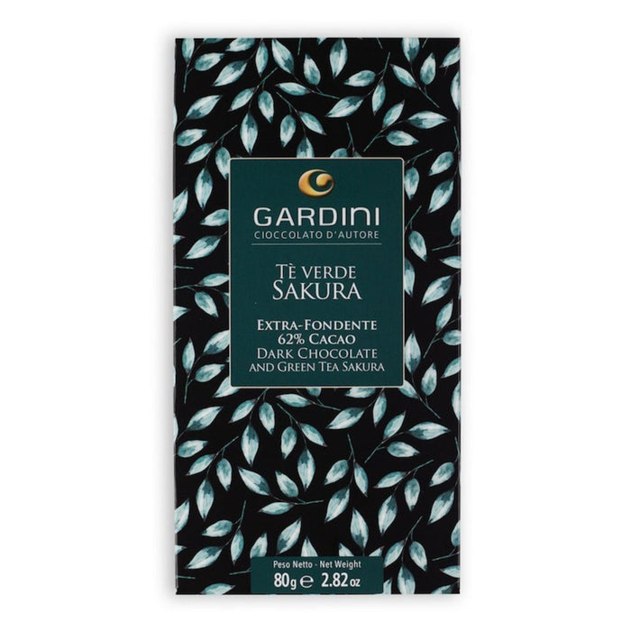 Gardini - Tavoletta Extra Fondente al Tè Verde Sakura g 80