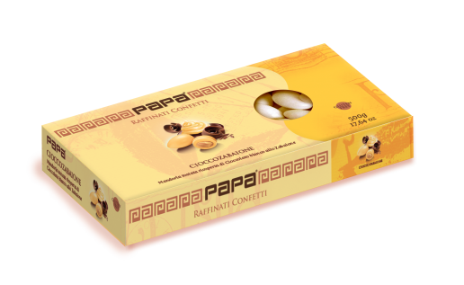 Confetti Papa Dolce Amaro Ciocco Mandorla Melone g 500